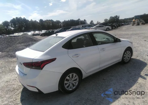 2020 Hyundai Accent Se из США, поврежденный, VIN 3KPC24A61LE104008